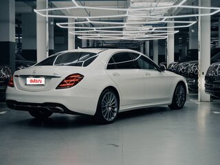 2019 Mercedes-Benz S-Класс 450 VI (W222, C217) Рестайлинг, белый, 6900000 рублей, вид 2