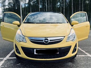 2011 Opel Corsa D Рестайлинг II, жёлтый, 520000 рублей, вид 1