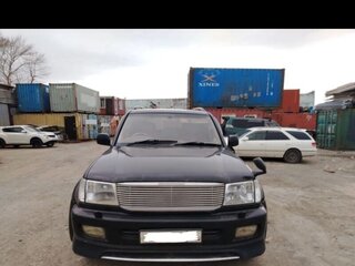 2000 Toyota Land Cruiser 100 Series, чёрный, 1350000 рублей, вид 1