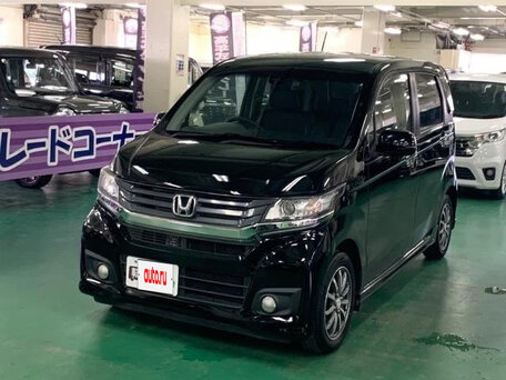2017 Honda N-WGN I Рестайлинг, чёрный, 585000 рублей, вид 1