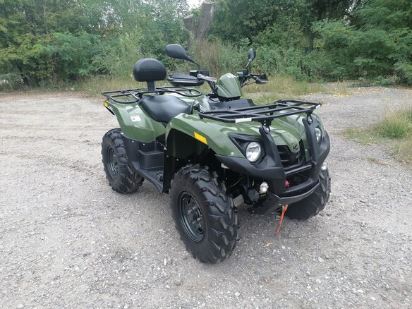 2014 Sym QuadRaider, зелёный, 399000 рублей