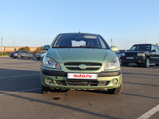2007 Hyundai Getz I Рестайлинг, зелёный, 350000 рублей, вид 2