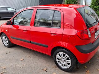 2007 Hyundai Getz I Рестайлинг, красный, 760000 рублей, вид 5