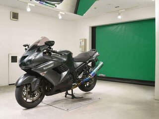2006 Kawasaki ZZR 1400, серый, 777000 рублей, вид 4