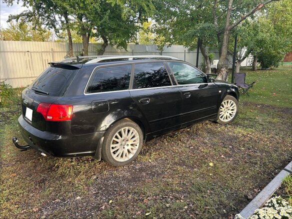 2005 Audi A4 III (B7), чёрный, 900000 рублей - вид 5