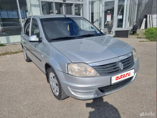 2013 Renault Logan I Рестайлинг, серый, 350000 рублей, вид 4