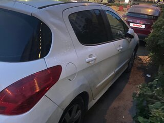 2012 Peugeot 308 I Рестайлинг, белый, 350000 рублей, вид 2