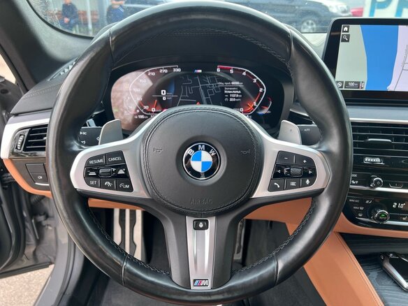 2021 BMW 5 серии 530d xDrive VII (G30/G31/G38) Рестайлинг, серый, 5950000 рублей - вид 13