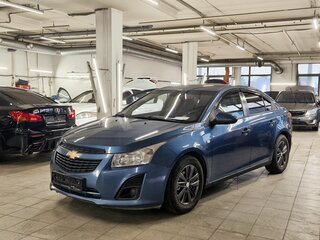 2013 Chevrolet Cruze I Рестайлинг, синий, 699000 рублей, вид 1