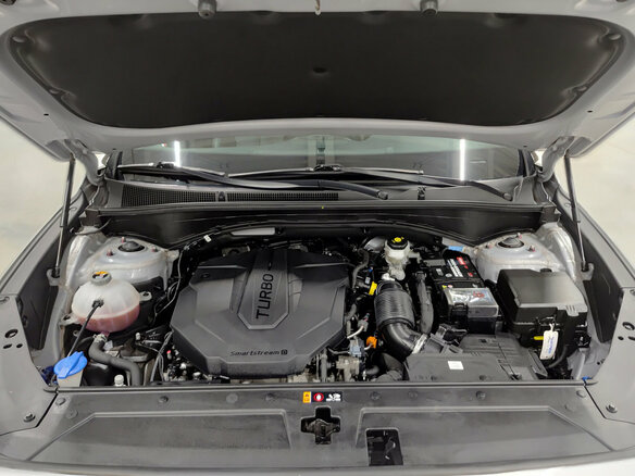 2021 Hyundai Santa Fe IV Рестайлинг, серый, 3660000 рублей - вид 10