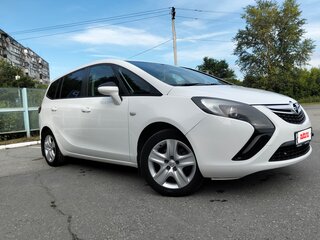 2013 Opel Zafira C, белый, 1250000 рублей, вид 1