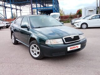 2002 Skoda Octavia I (A4) Рестайлинг, зелёный, 265000 рублей, вид 2