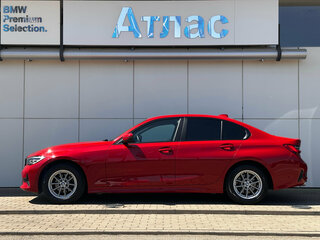 2021 BMW 3 серии 318i VII (G2x), красный, 3390000 рублей, вид 5
