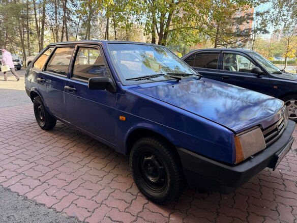 1998 Lada (ВАЗ) 21093i, синий, 73000 рублей - вид 3