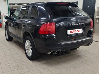 2006 Porsche Cayenne Turbo I (955), чёрный, 600000 рублей, вид 2