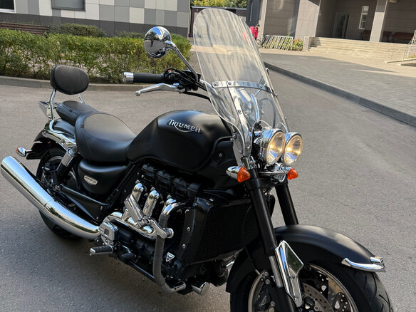 2012 Triumph Rocket III, чёрный, 900000 рублей - вид 16