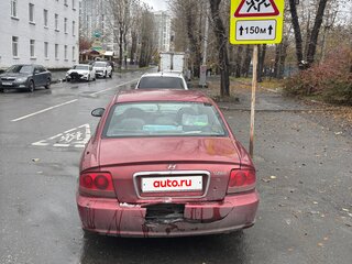2006 Hyundai Sonata ТагАЗ IV (EF) Рестайлинг, красный, 180000 рублей, вид 3