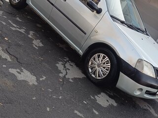 2008 Renault Logan I, зелёный, 350000 рублей, вид 4