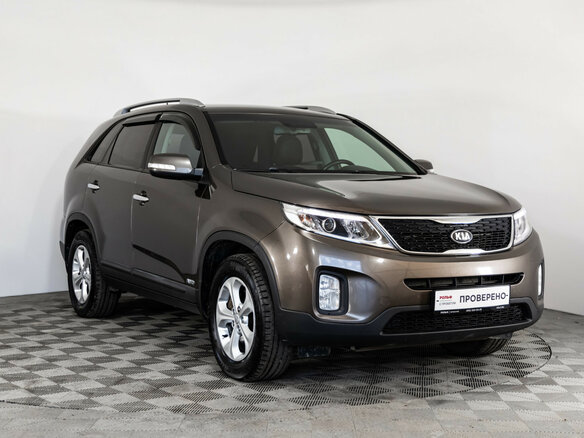 2013 Kia Sorento II Рестайлинг, бежевый - вид 18
