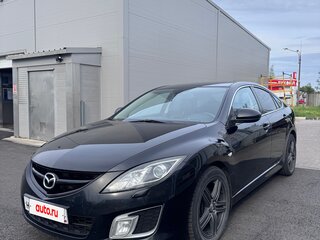 2008 Mazda 6 II (GH), чёрный, 850000 рублей, вид 1