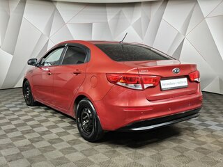 2015 Kia Rio III Рестайлинг, красный, 939000 рублей, вид 4
