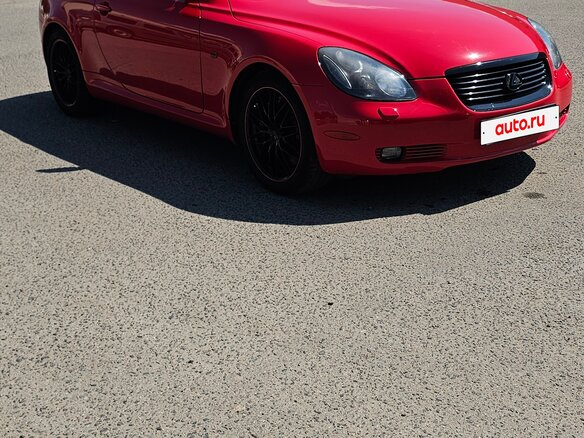 2002 Lexus SC 430 II, красный, 2000000 рублей