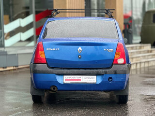 2006 Renault Logan I, синий, 209000 рублей, вид 5