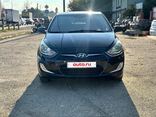 2012 Hyundai Solaris I, чёрный, 650000 рублей, вид 2