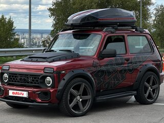 2015 Lada (ВАЗ) 2121 (4x4) I Рестайлинг, красный, 800000 рублей, вид 2
