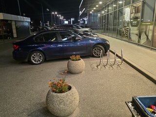 2016 BMW 3 серии 318i VI (F3x) Рестайлинг, синий, 1358000 рублей, вид 3