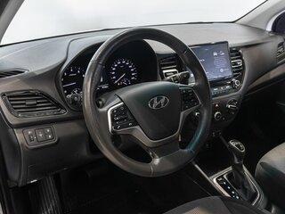 2021 Hyundai Solaris II Рестайлинг, белый, 1612300 рублей, вид 5