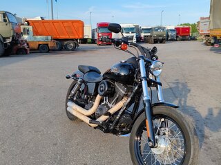2015 Harley-Davidson Street Bob, чёрный, 850000 рублей, вид 2