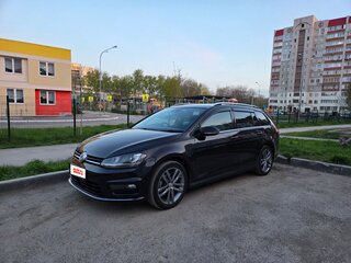 2015 Volkswagen Golf VII, чёрный, 1190000 рублей, вид 2