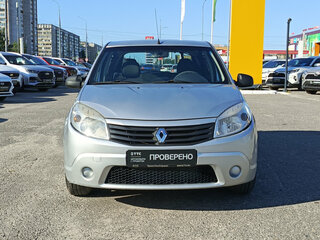 2012 Renault Sandero I, серебристый, 440000 рублей, вид 2