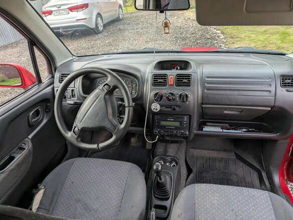 2002 Suzuki Wagon R+ II, красный, 240000 рублей - вид 9