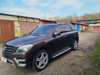 2014 Mercedes-Benz M-Класс 350 CDI III (W166), коричневый, 2800000 рублей, вид 1