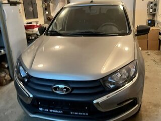 2022 Lada (ВАЗ) Granta I Рестайлинг, серебристый, 950000 рублей, вид 2