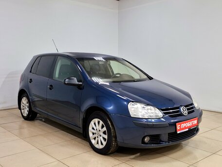 2007 Volkswagen Golf V, синий, 520000 рублей, вид 3