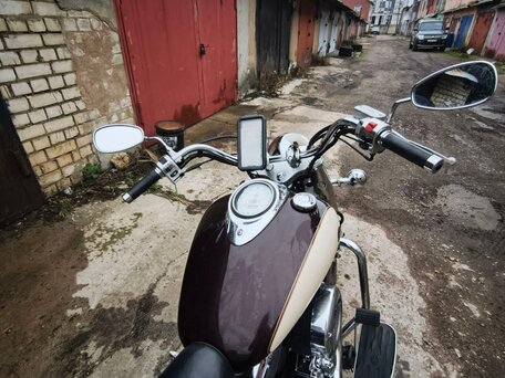 2001 Yamaha XVS1100, красный, 550000 рублей, вид 4