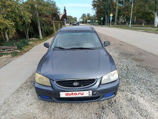 2002 Hyundai Accent ТагАЗ II, серый, 170000 рублей, вид 1
