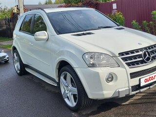 2009 Mercedes-Benz M-Класс 350 II (W164) Рестайлинг, белый, 1999999 рублей, вид 3