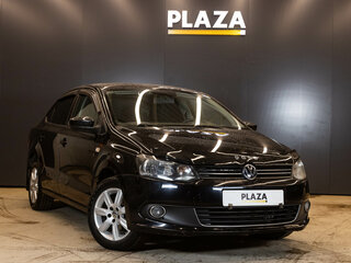 2012 Volkswagen Polo V, чёрный, 700000 рублей, вид 2