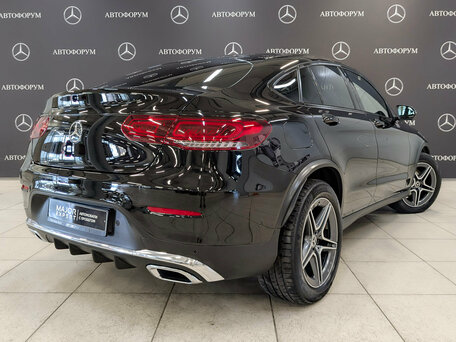 2020 Mercedes-Benz GLC Coupe 300 d I (C253) Рестайлинг, чёрный, 4990000 рублей, вид 5
