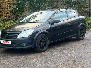 2008 Opel Astra GTC H Рестайлинг, чёрный, 290000 рублей, вид 2