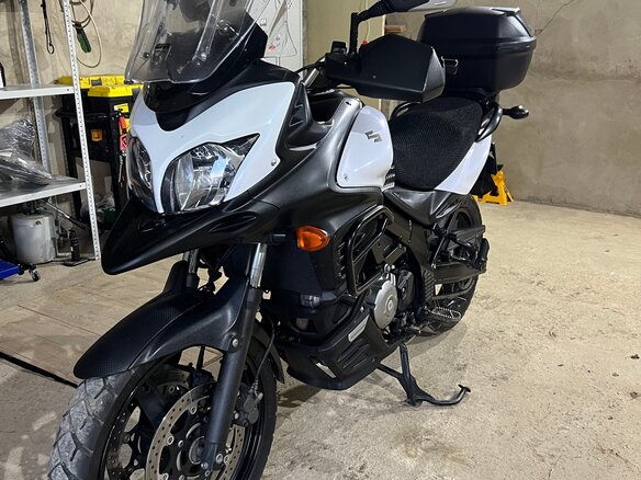2013 Suzuki V-Strom DL 650, белый, 610000 рублей - вид 1