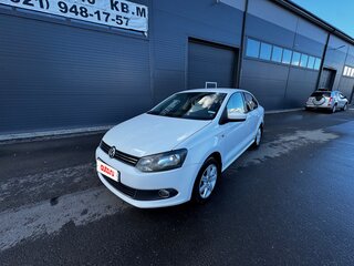 2011 Volkswagen Polo V, белый, 668400 рублей, вид 2