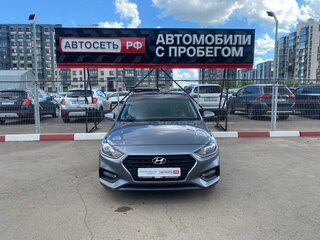 2018 Hyundai Solaris II, серый, 1030000 рублей, вид 2