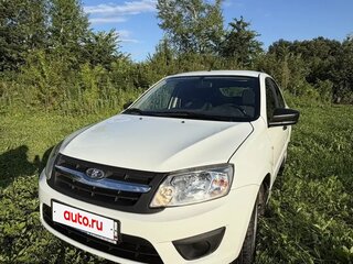 2014 Lada (ВАЗ) Granta I, белый, 530000 рублей, вид 1