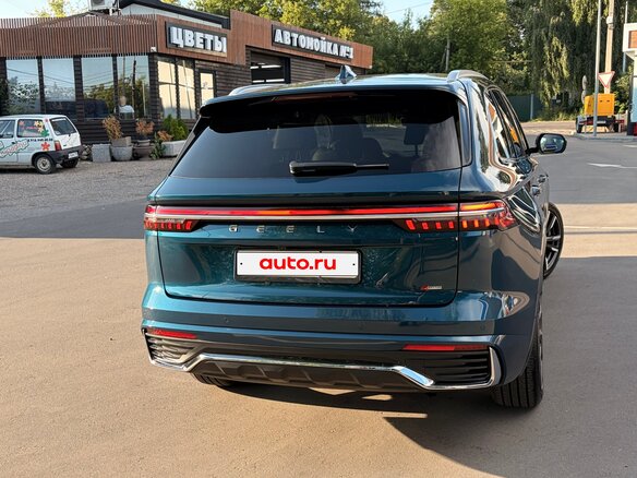 2023 Geely Monjaro (Xingyue L) I, синий - вид 2