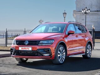 2018 Volkswagen Tiguan Allspace II, оранжевый, 2999999 рублей, вид 1